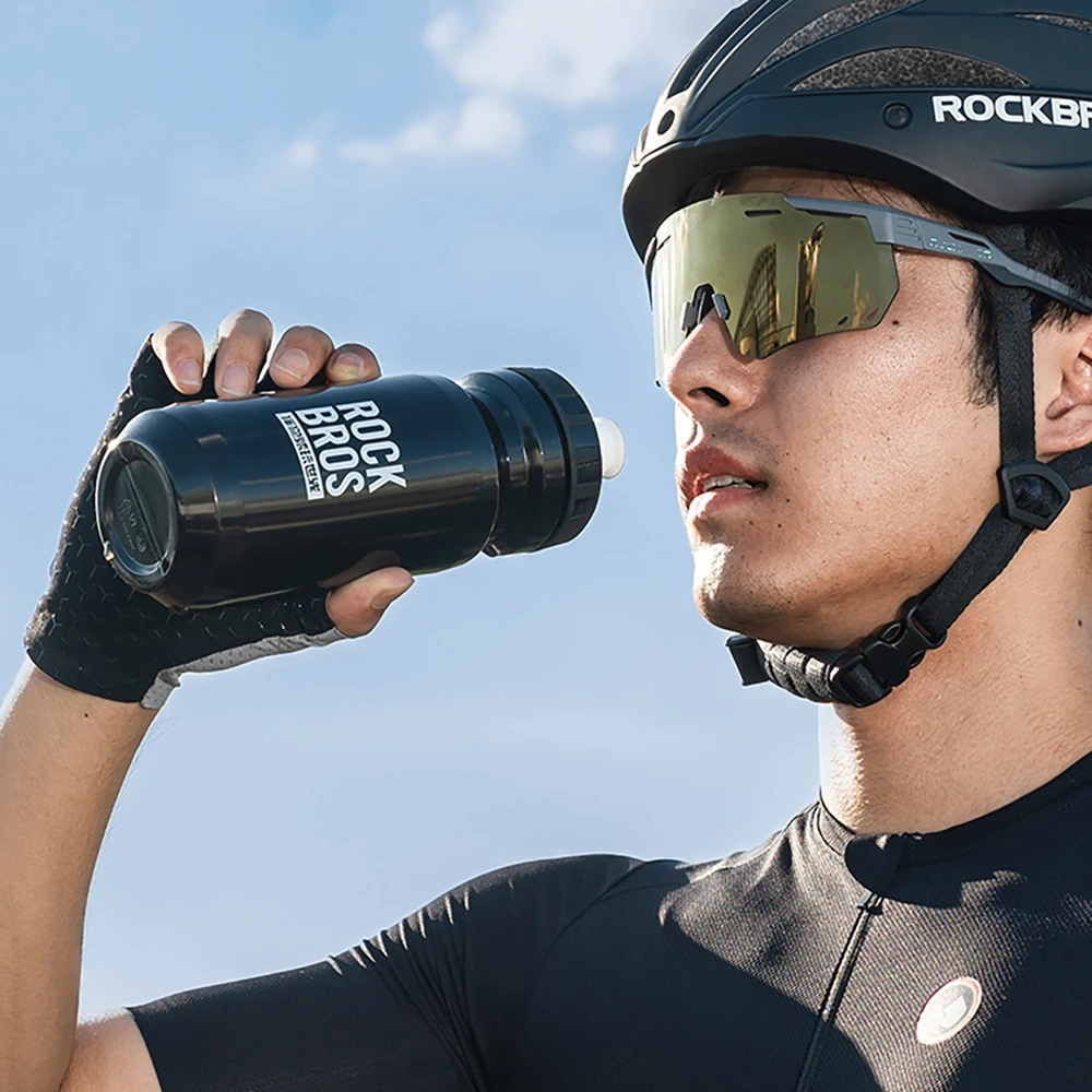Gertuvė Rockbros 600 ml Bike Bottle - Juodas