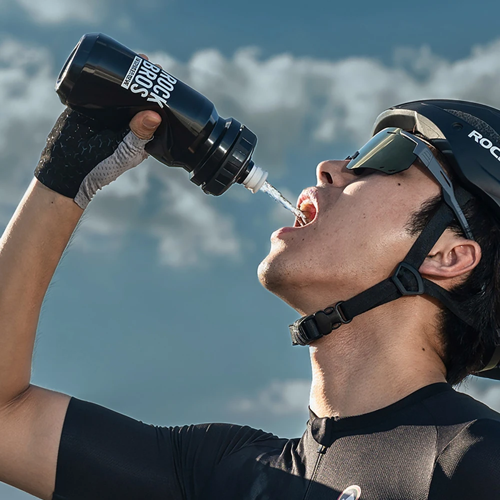 Gertuvė Rockbros 600 ml Bike Bottle - Juodas