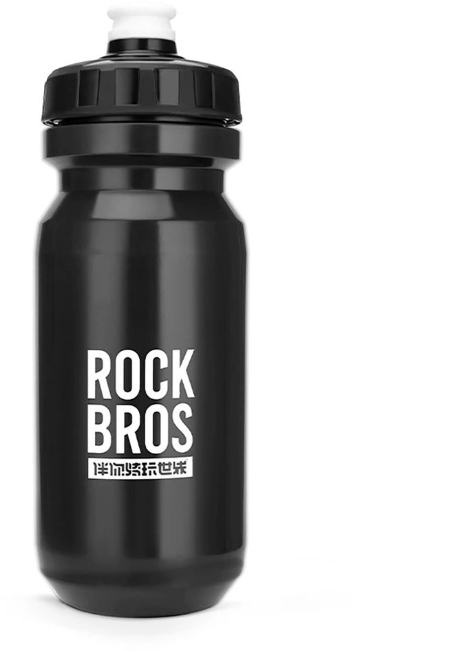 Gertuvė Rockbros 600 ml Bike Bottle - Juodas