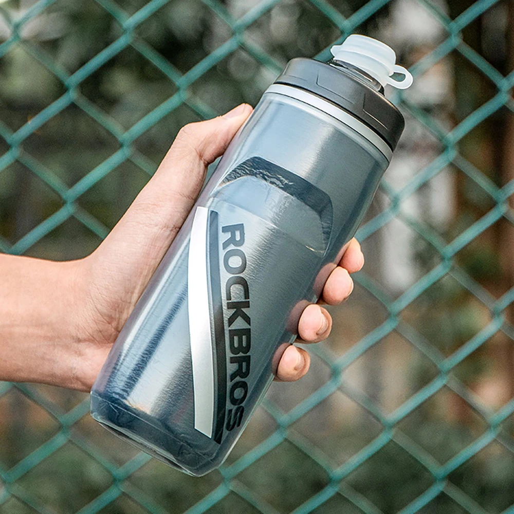 Rockbros Terminis dviračio gertuvė 620 ml be BPA - Gradientinis Juodas