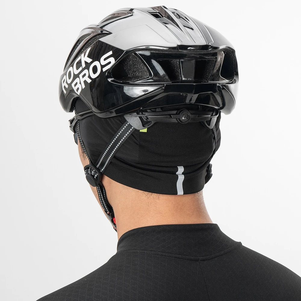 Rockbros M015 Žieminė dvipusė dviratininko kepuraitė, dydis 54-61 cm - Juodas