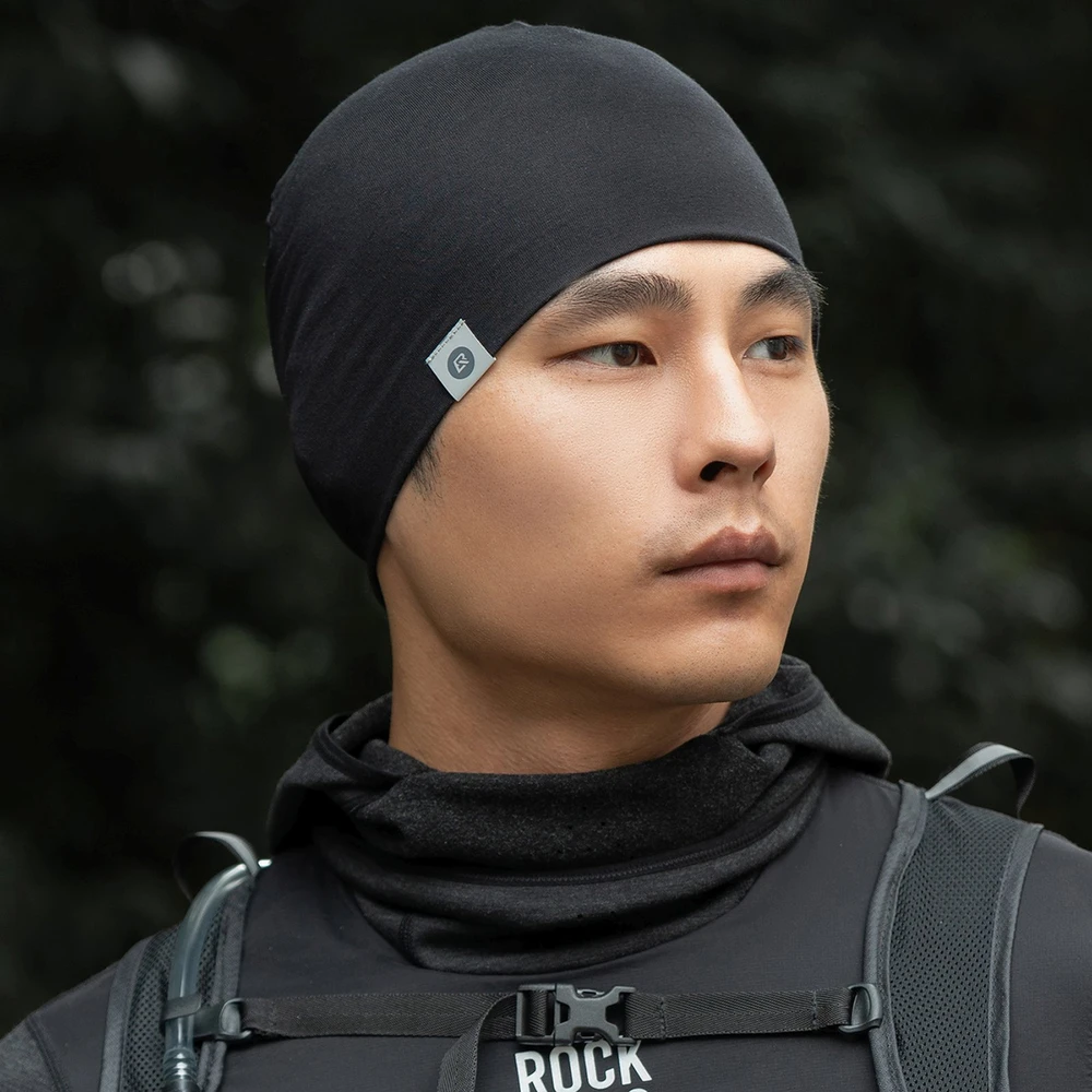 Rockbros YDM002 Tencel + Wool Hat, One Size, Juodas