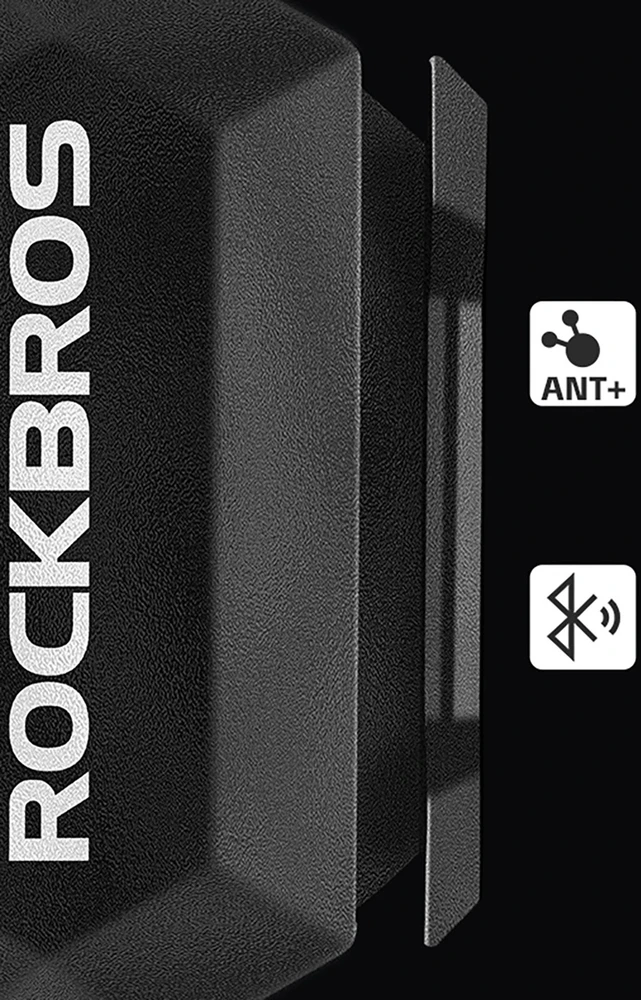 Rockbros C3 ANT+ / Bluetooth 2-in-1 greičio arba mynimo dažnio jutiklis - Juodas