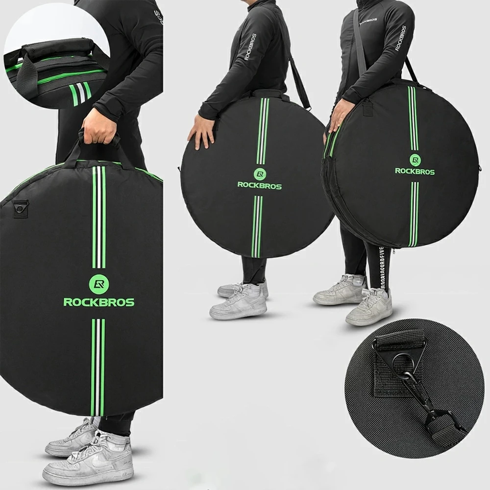 Rockbros D40 transportavimo dangtelis ø74cm ratui - juodas