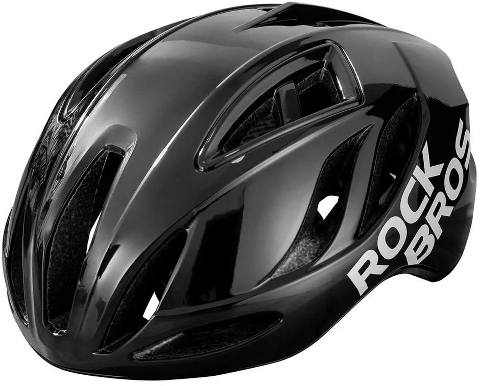 Rockbros TS-42 lengvas dviračio šalmas 58-62 cm - Juodas