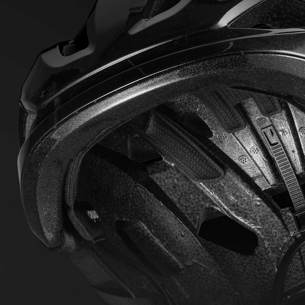 Rockbros LK-67 Youth Bike Helmet with Detachable Visor 54–58 cm - Juodas