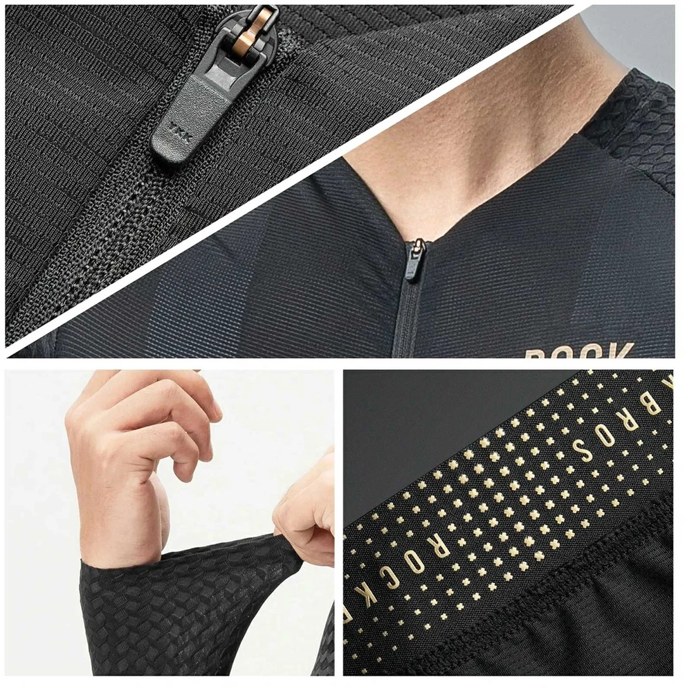 Rockbros YDCX008 Diamond Long Sleeve Cycling Jersey Size S - Juodas