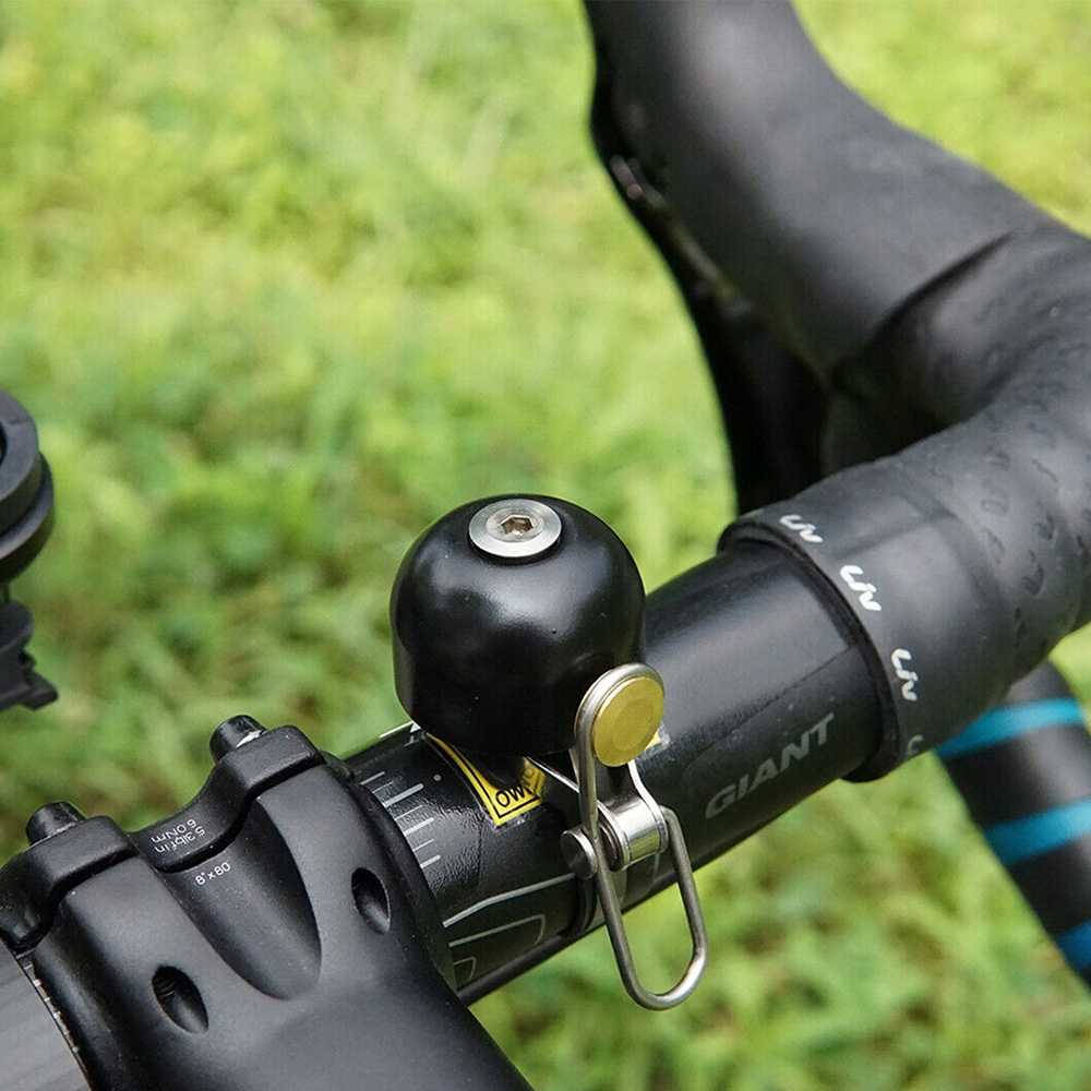 Rockbros 15-1BBK retro bicycle bell - juodas