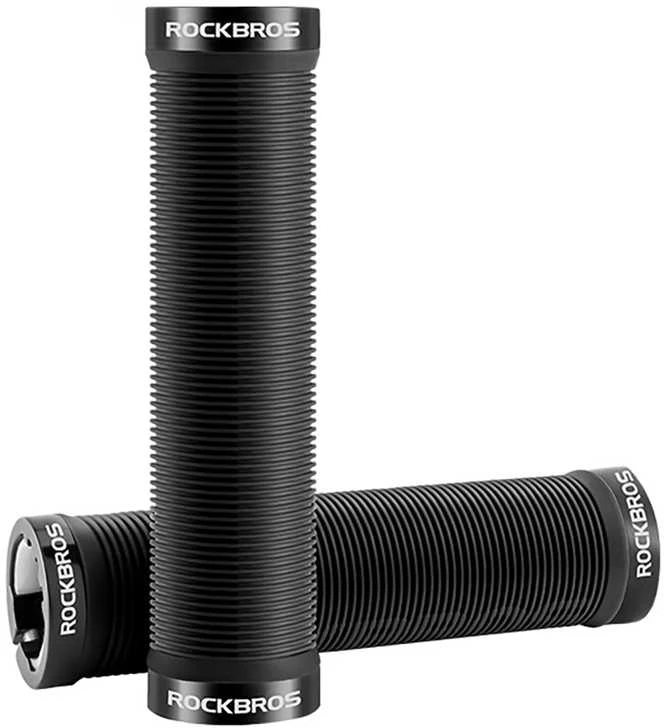 Rockbros Bike Grips Anti-Slip Twist Grips – Juodas