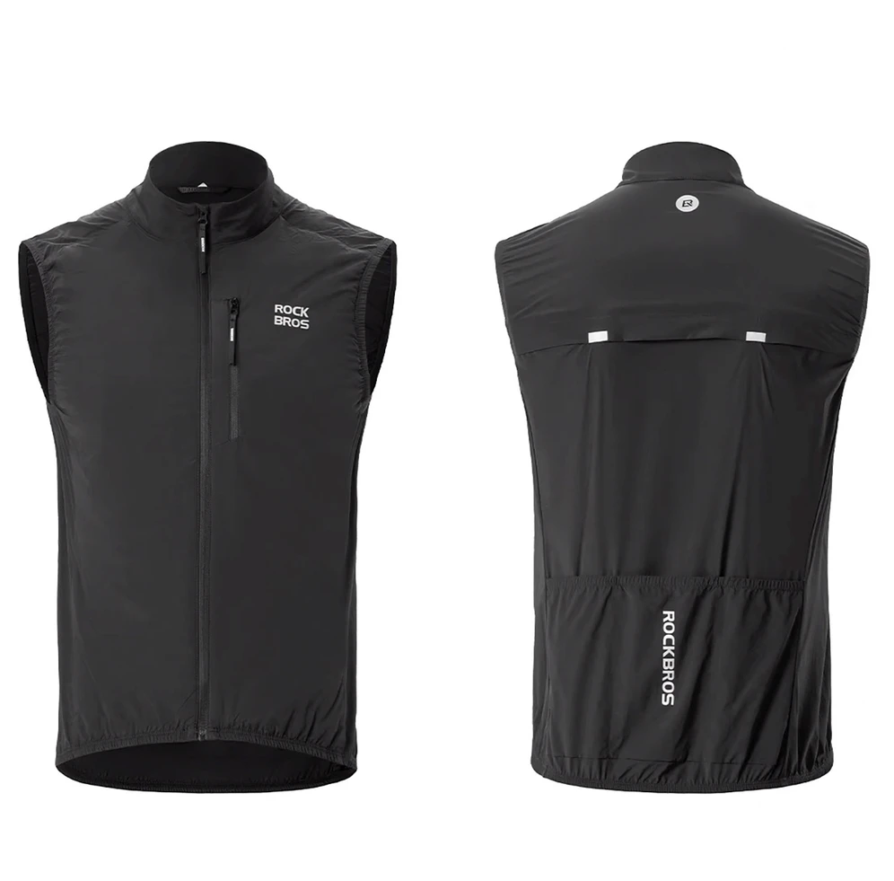 Rockbros MJ012 thermal vest dydis XXL - juodas