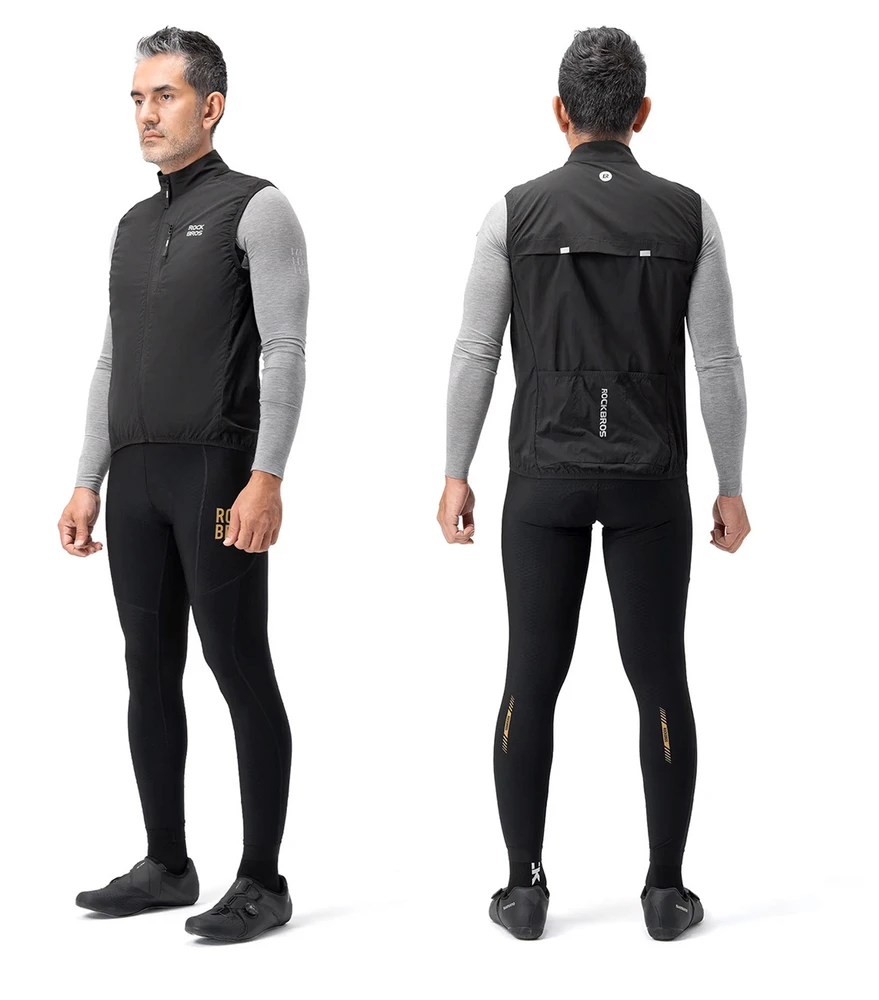 Rockbros MJ012 thermal vest dydis M - juodas