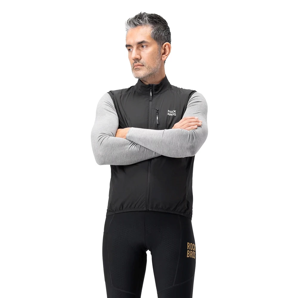 Rockbros MJ012 thermal vest dydis XL - juodas