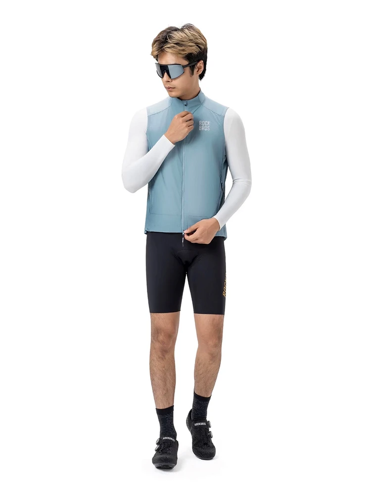 Rockbros YDMJ003 Pavasario/rudens neperpučiama liemenė, XL dydis - Mėlyna