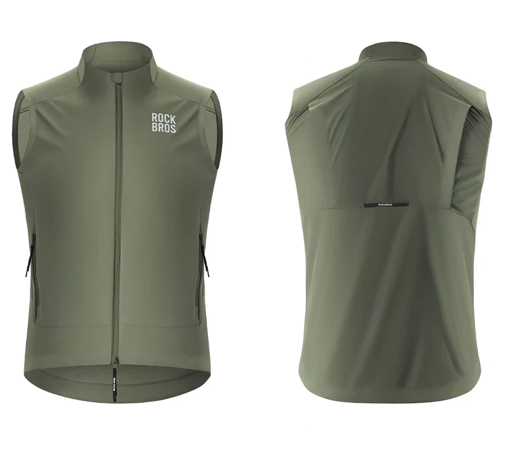 Rockbros YDMJ003 pavasario/rudens neperpučiama liemenė, XL dydis - Žalias