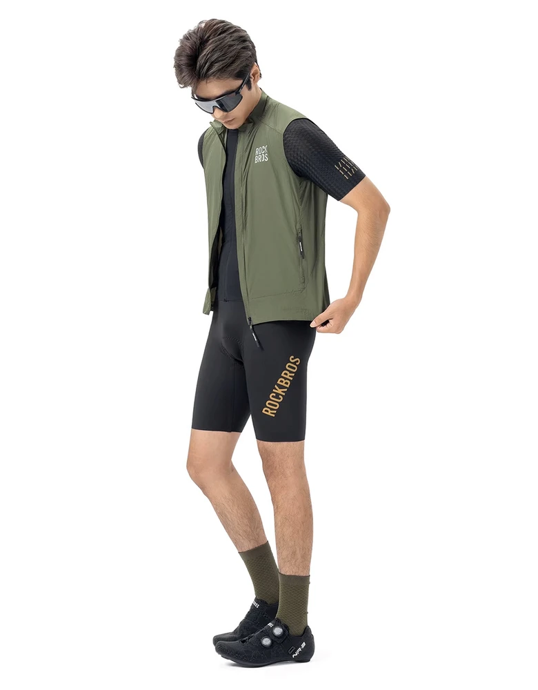 Rockbros YDMJ003 Pavasario/rudens neperpučiama liemenė, M dydis - Žalias