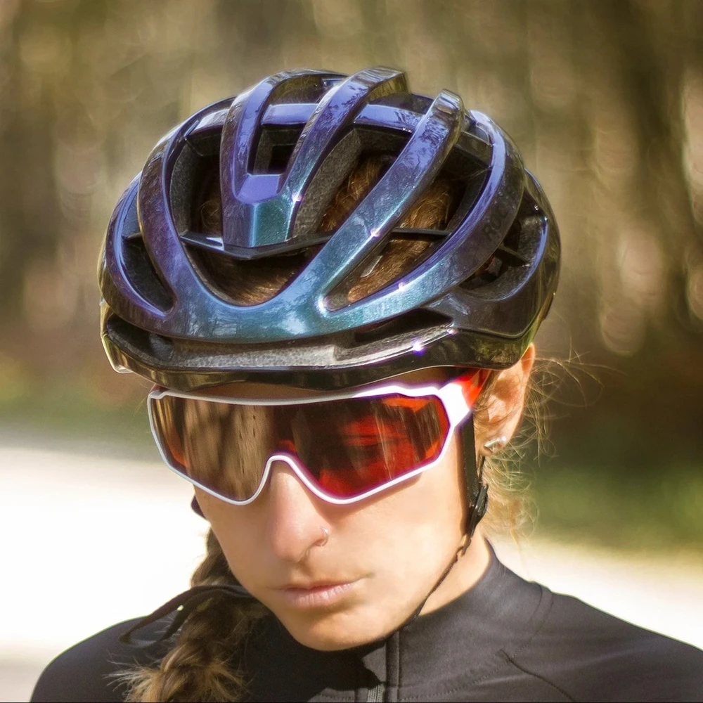 Rockbros HC-58C-L Bike Helmet 58-61 cm - Mėlyna Chameleon