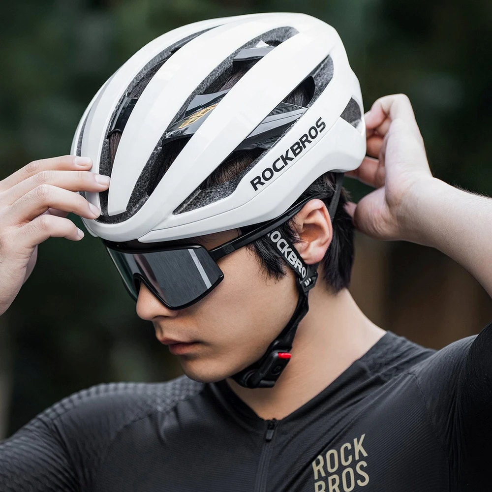 Rockbros LK-79 Bike Helmet 58–62 cm - Baltas