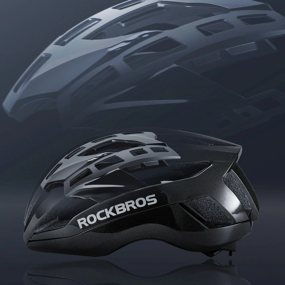 Rockbros LK-79 Bike Helmet 58-62 cm - Juodas