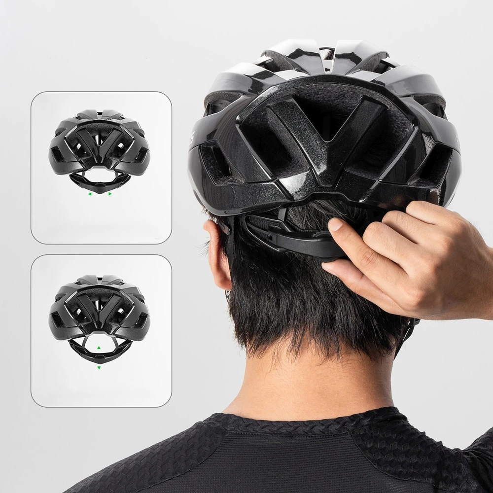 Rockbros LK-79 Bike Helmet 58-62 cm - Juodas