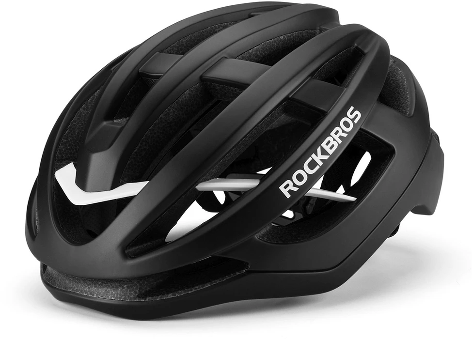 Rockbros HC-58BK-M dviračio šalmas 55-58 cm - Juodas ir pilkas