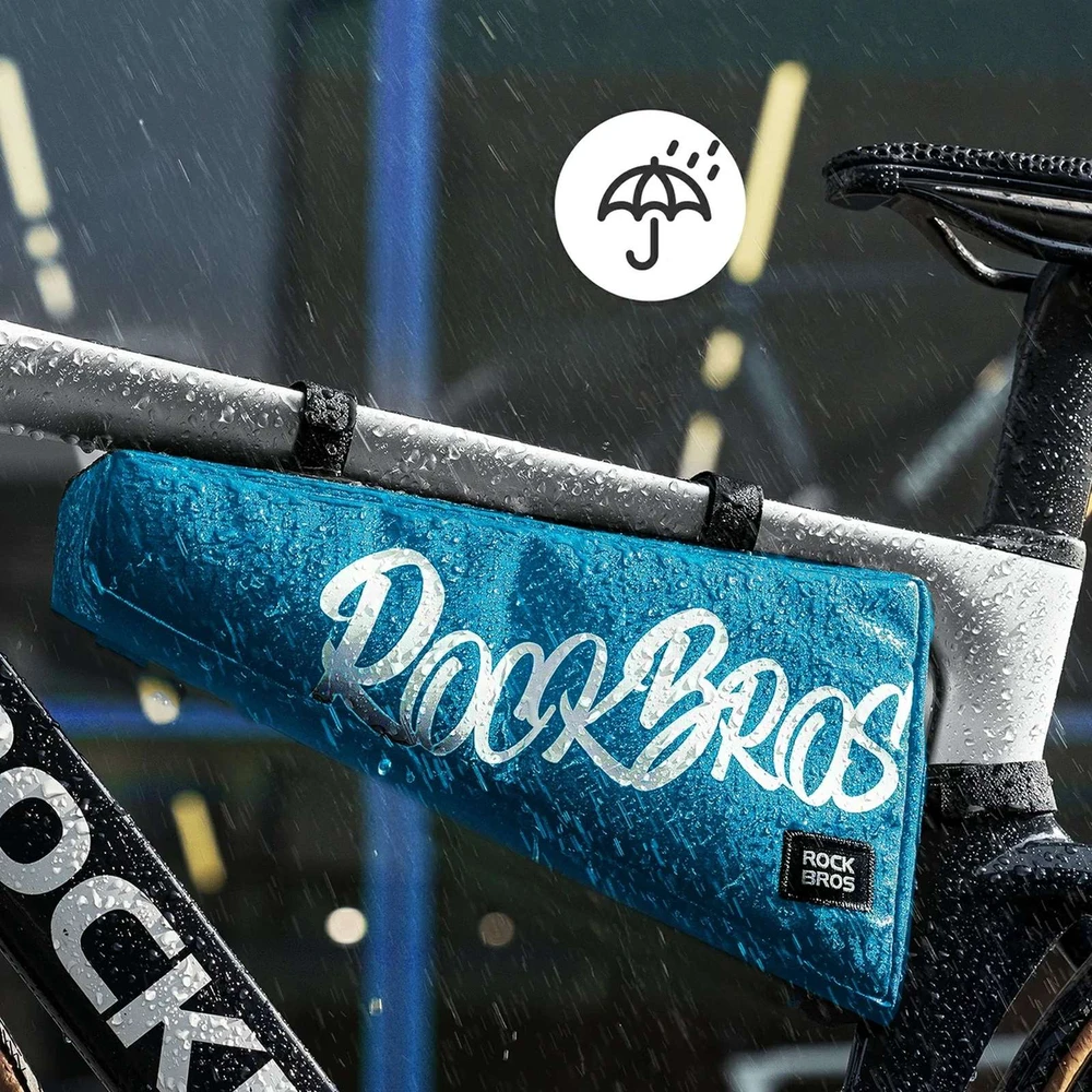 Rockbros G008 Flash Journey Triangle Frame Bike Bag XL 1.9 l - Mėlyna