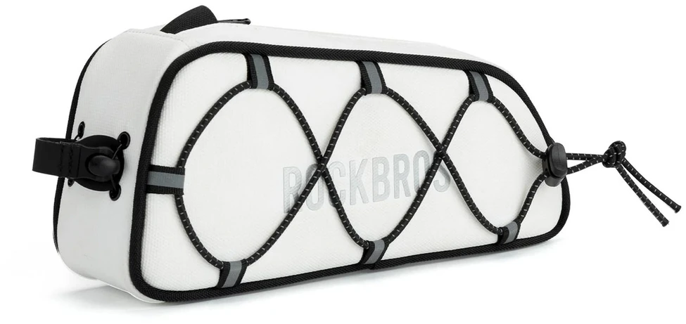 Rockbros TL004 ROAD TO SKY 0.7L Atsparus vandeniui Frame Bike Bag - Baltas