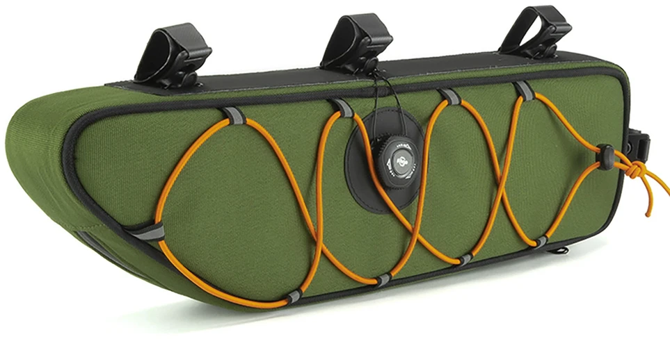 Rockbros TL003 ROAD TO SKY 2L Frame Bag Atsparus vandeniui - Žalias