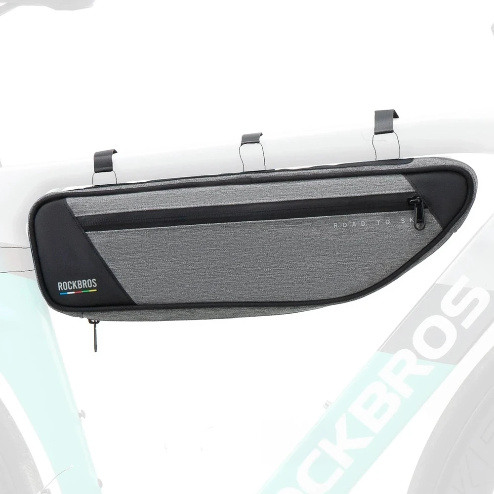 Rockbros TL003 ROAD TO SKY 2L Frame Bag Atsparus vandeniui - Gray