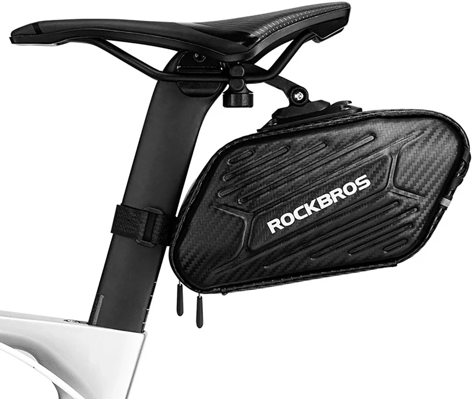 Rockbros B59 dviračio balnelio krepšys 1,5 l - Juodas