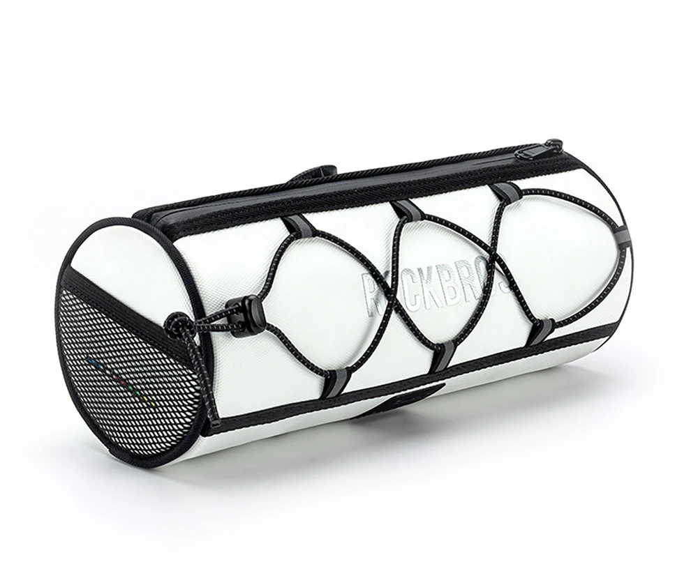 Rockbros TL002 ROAD TO SKY 1.5L Atsparus vandeniui Handlebar Bike Bag - Baltas