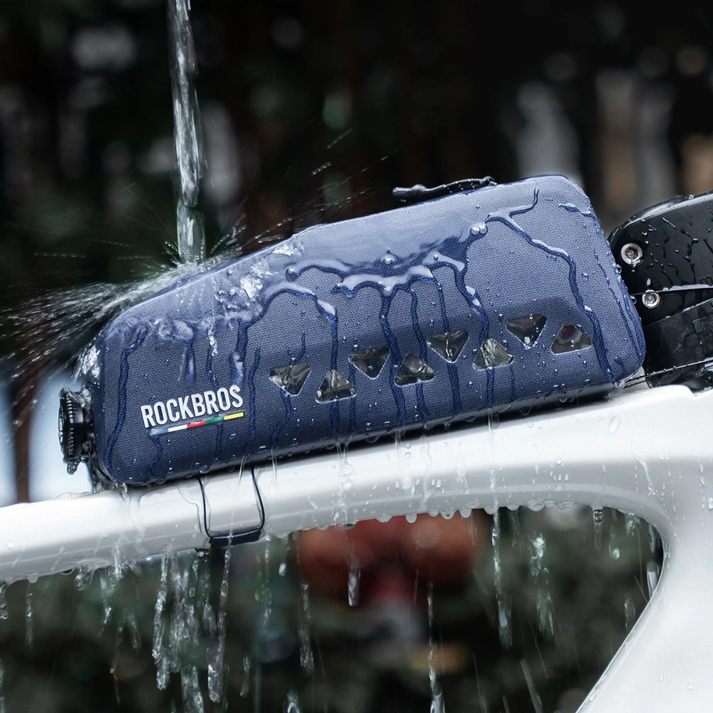 Rockbros ROAD TO SKY AS-142 Atsparus vandeniui Frame Bag 1L - Mėlyna