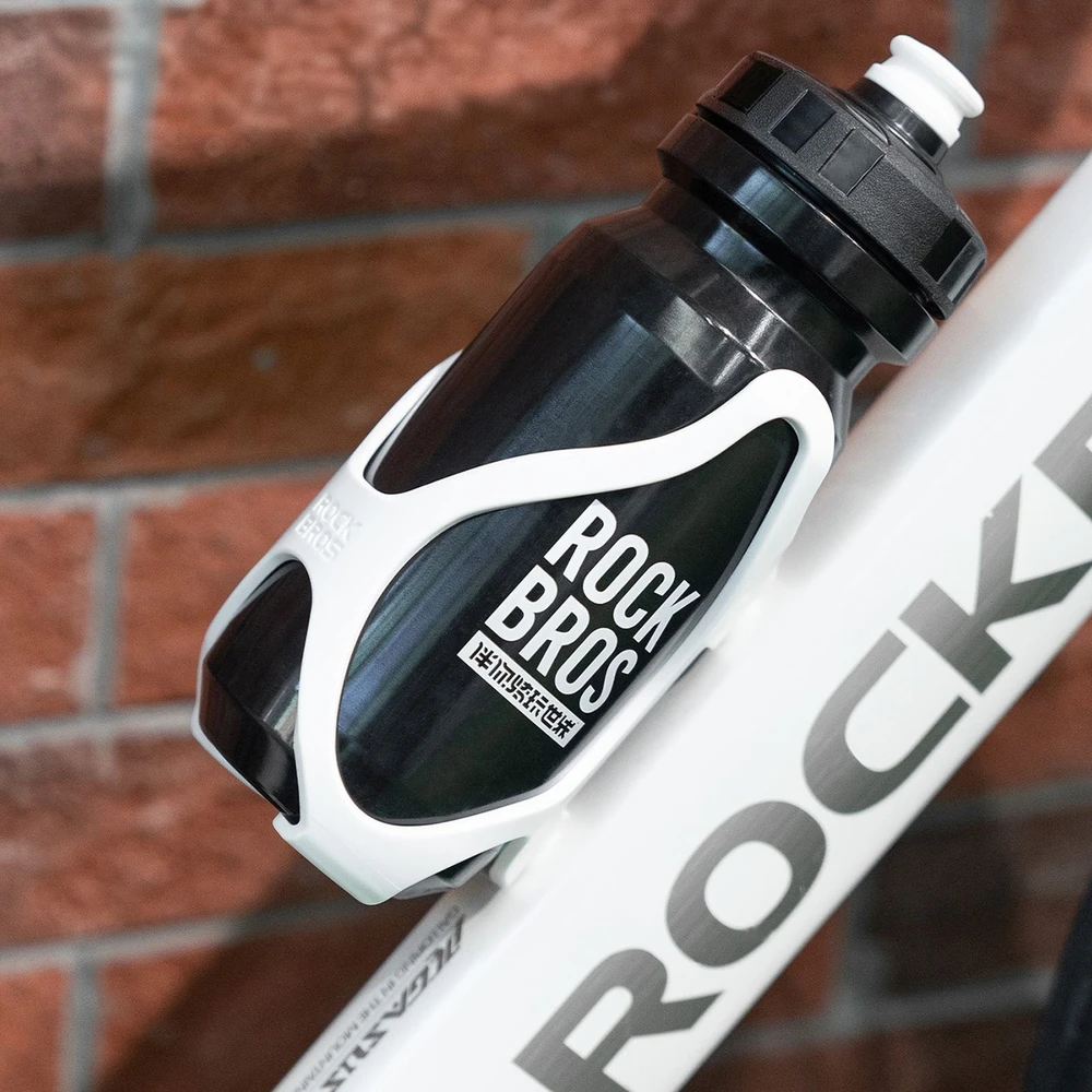 Rockbros LK24-H018 butelių laikiklis plastikinis krepšelis - Baltas