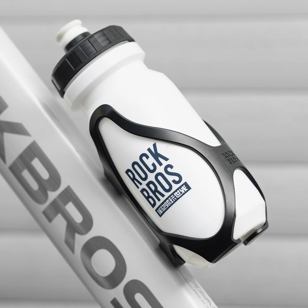 Rockbros LK24-H018 bottle holder plastikas basket - juodas