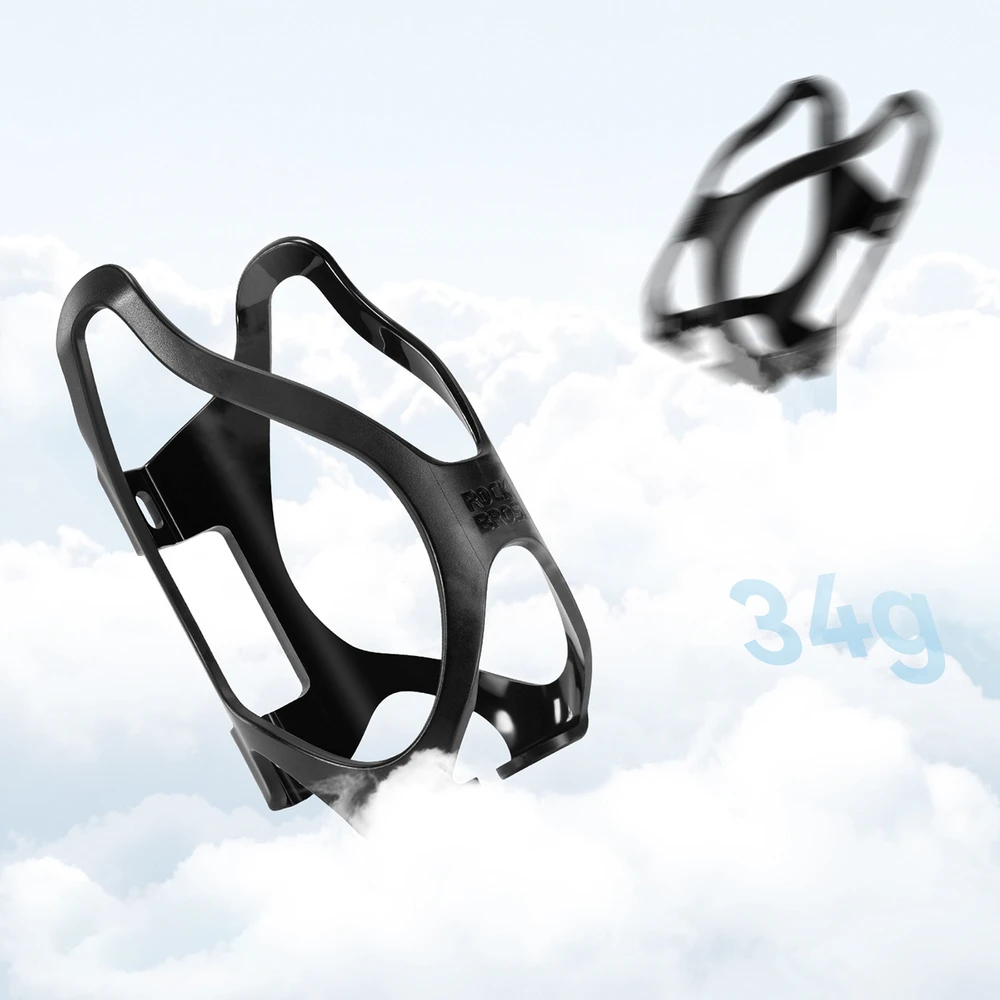 Rockbros LK24-H018 bottle holder plastikas basket - juodas