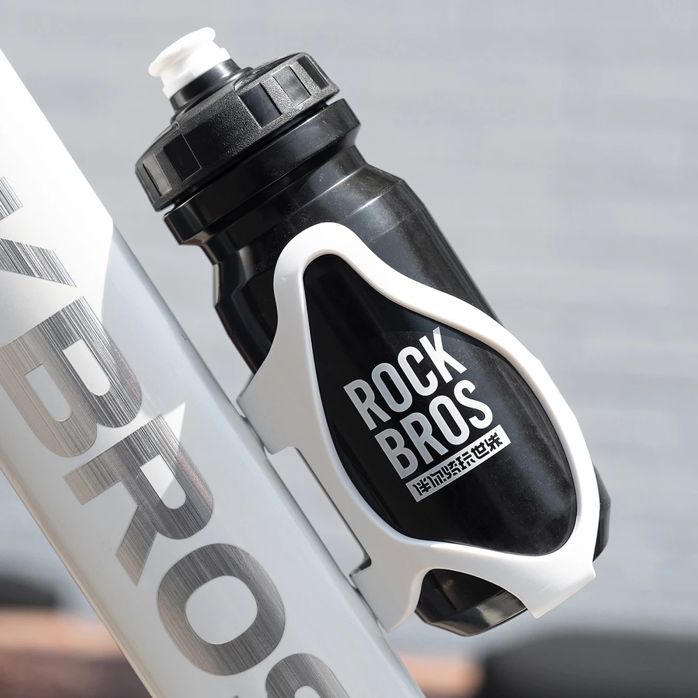 Rockbros LK24-H018 butelių laikiklis plastikinis krepšelis - Baltas