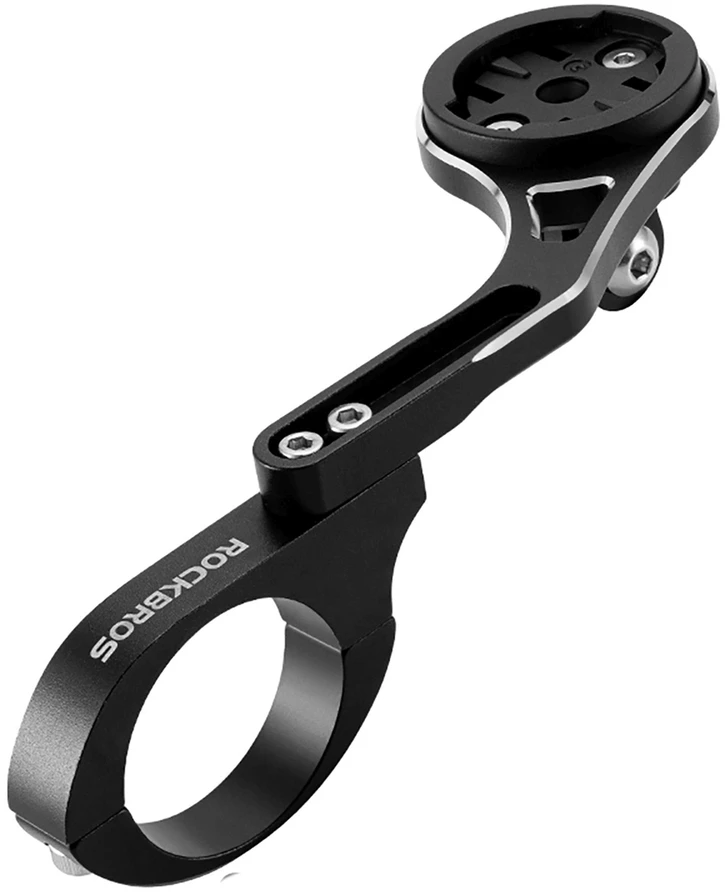Rockbros FK-301 2 viename dviračio laikiklis kompiuteriui / navigacijai ir kamerai / apšvietimui ant vairo - Juodas