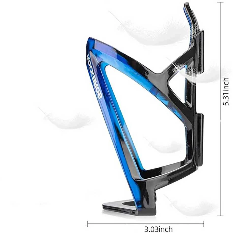 Rockbros FK338 bicycle holder for water bottle – juodos spalvos and mėlynas