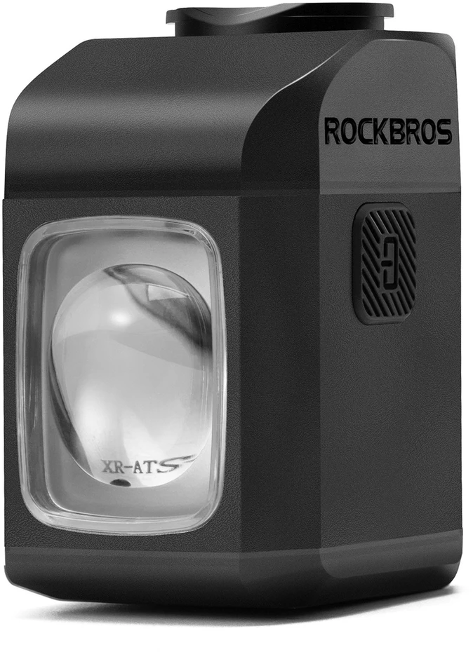 Rockbros M8 1600lm priekinis dviračio žibintas su nuotolinio valdymo pultu 10m įkraunamas 4000 mAh - juodas
