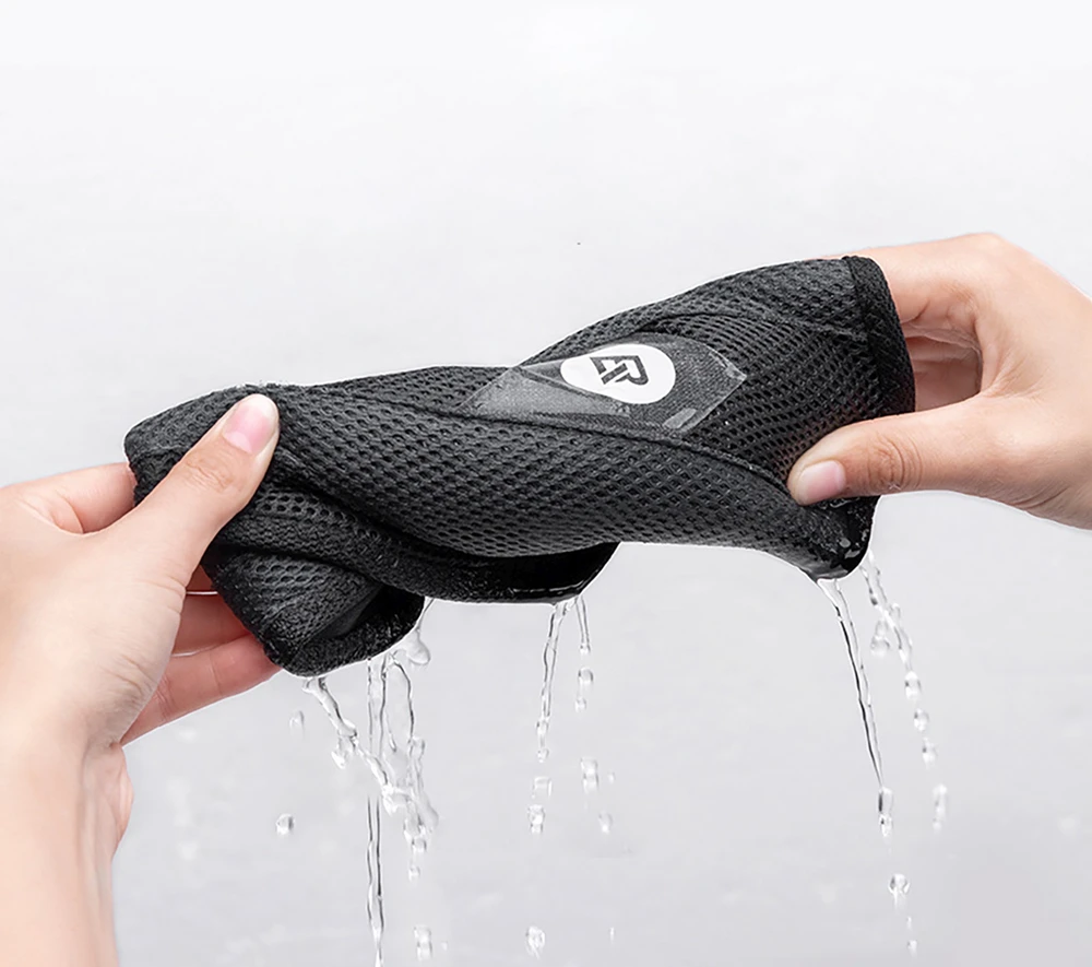Rockbros D61 prakaito apsauga – juoda ir pilka