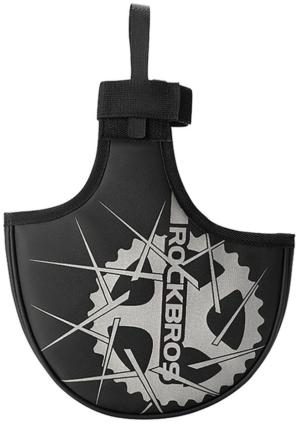 Rockbros D76 Crankset Transport Cover - Juodas and Gray