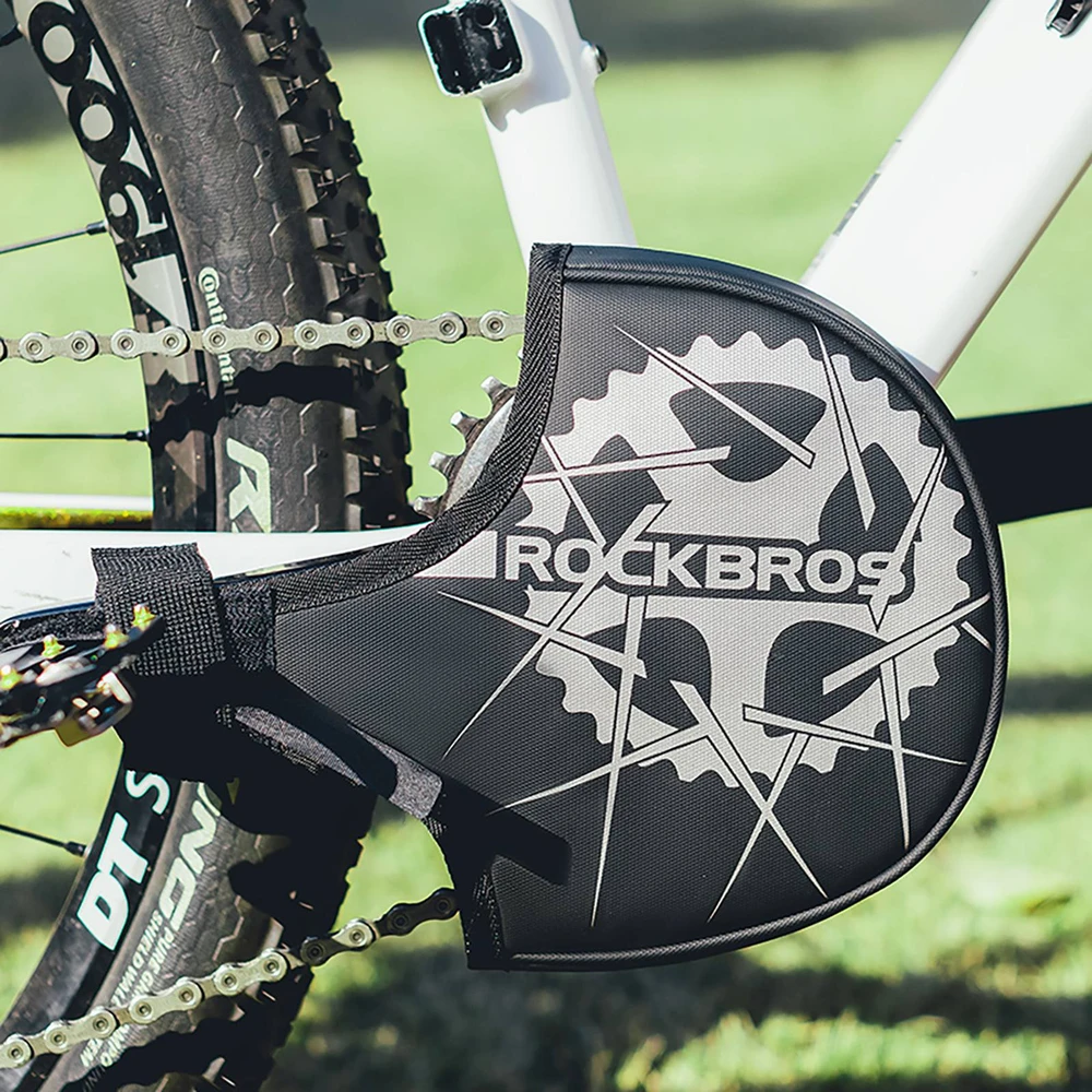 Rockbros D76 Crankset Transport Cover - Juodas and Gray