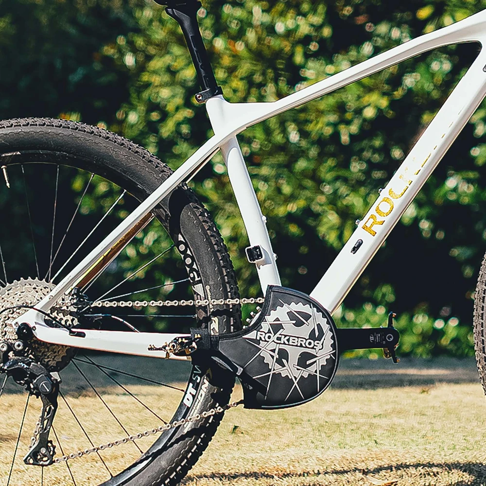 Rockbros D76 Crankset Transport Cover - Juodas and Gray