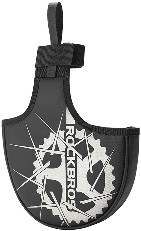 Rockbros D76 Crankset Transport Cover - Juodas and Gray