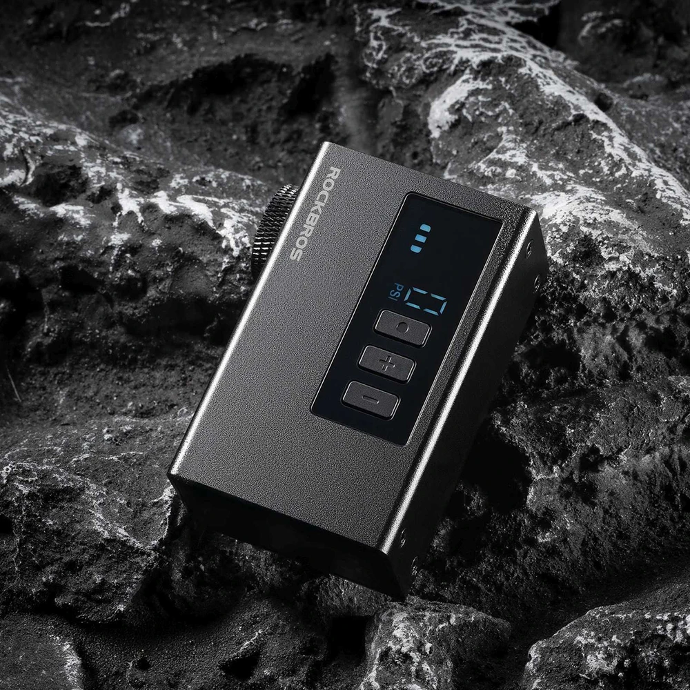 Rockbros AS240 PRO belaidis siurblys 120 psi kompresorius 420mAh - juodas