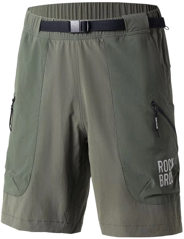 Rockbros YDDK015 shorts with belt dydis M - žalias