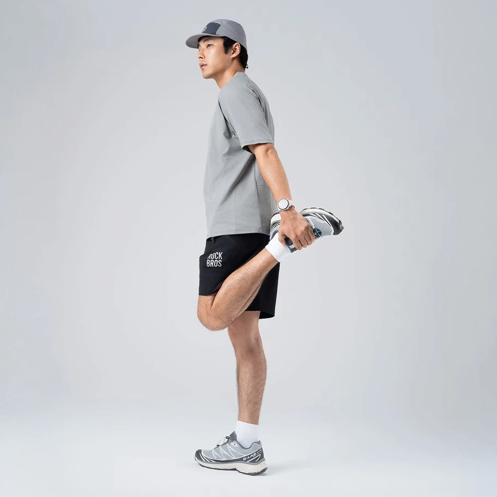 Rockbros YDDK015 shorts with belt dydis XXL - juodas