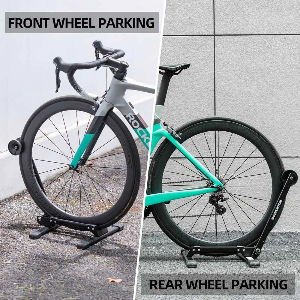 Rockbros 27210001001 Folding Bicycle Stand – juodos spalvos