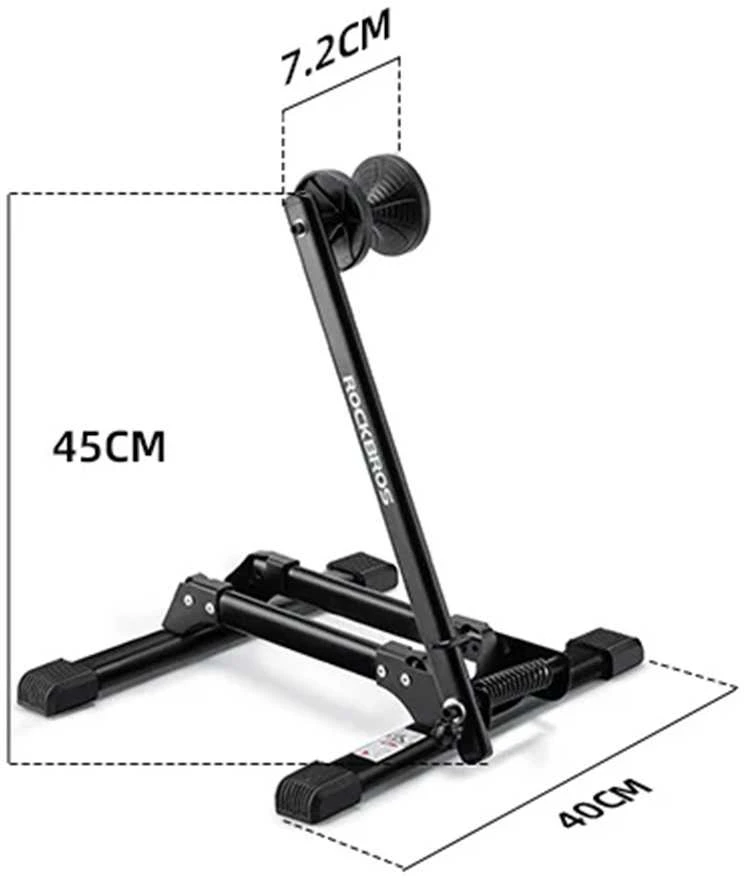 Rockbros 27210001001 Folding Bicycle Stand – juodos spalvos
