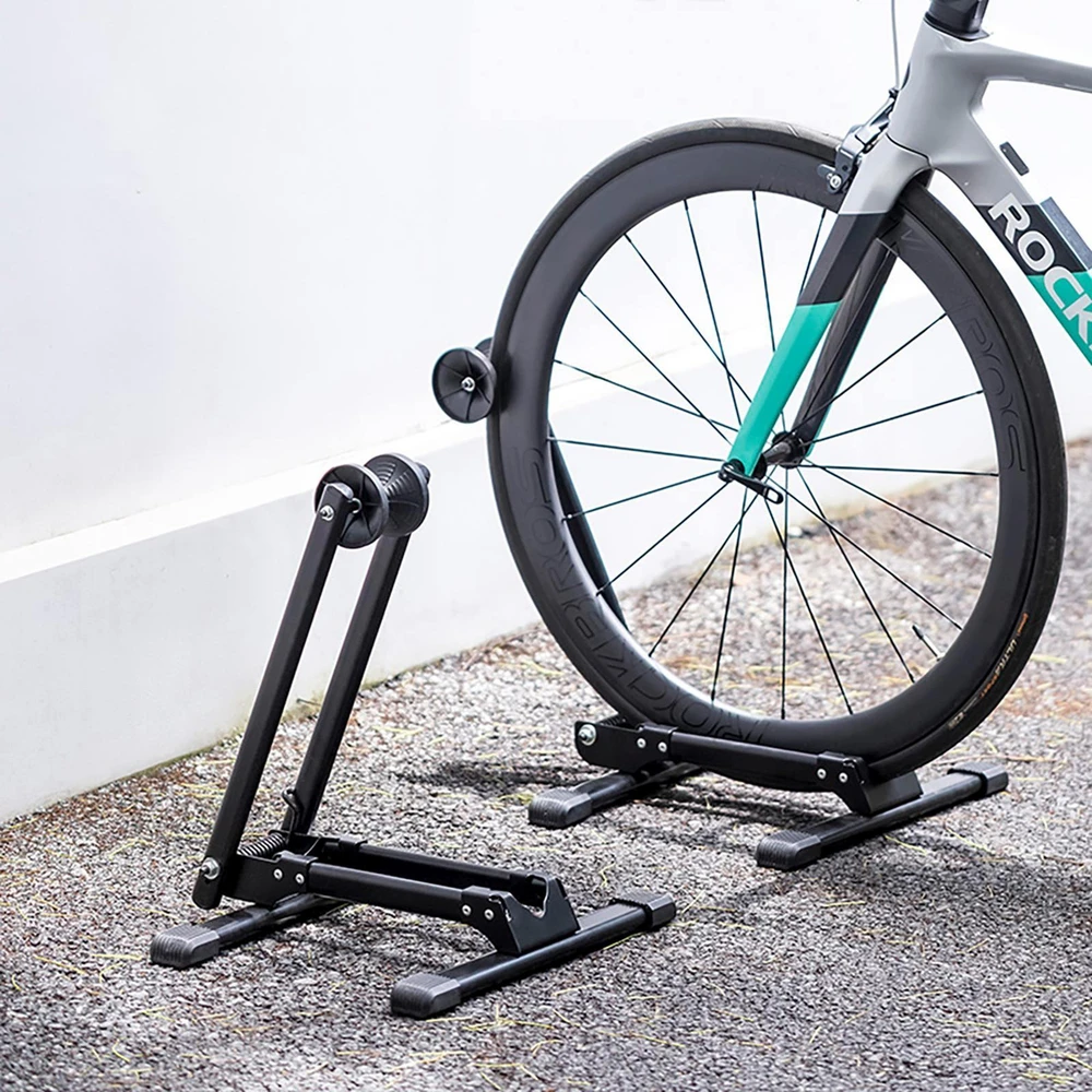 Rockbros 27210001001 Folding Bicycle Stand - juodos spalvos