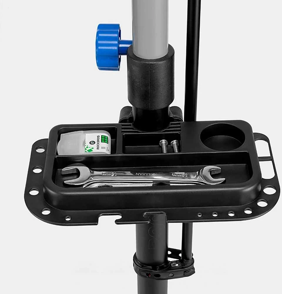 Rockbros MP-02 grindų aptarnavimo stovas dviračiams su rankenėlėmis - juodas